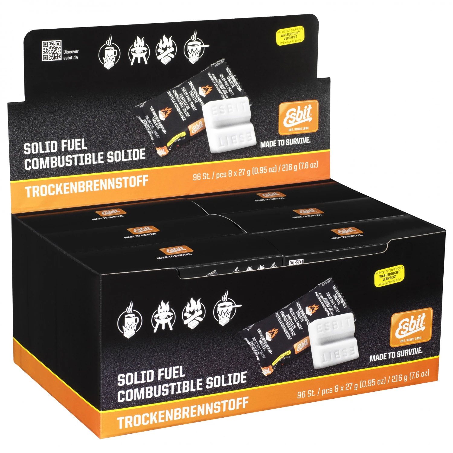 Esbit Trockenbrennstofftabletten 4 Esbit Trockenbrennstofftabletten - Image 4